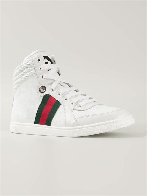 gucci white coda high top sneaker|sneakers donna gucci.